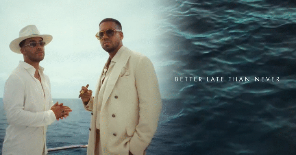 ¡Por primera vez juntos! Romeo Santos y Prince Royce estrenan adelanto de su esperada colaboración “Better Late Than Never”