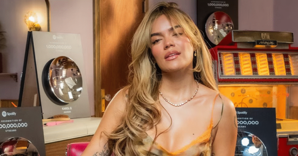 ¡Imparable! Karol G recibe homenaje de Spotify tras alcanzar histórica cifra