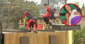 ¡Impactante caída! Paloma Fiuza sufre fuerte accidente en reality chileno