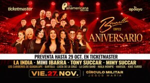 ¡De lujo! Brunella Torpoco reúne a Mimi ibarra, La India y Tony Succar en su primer aniversario